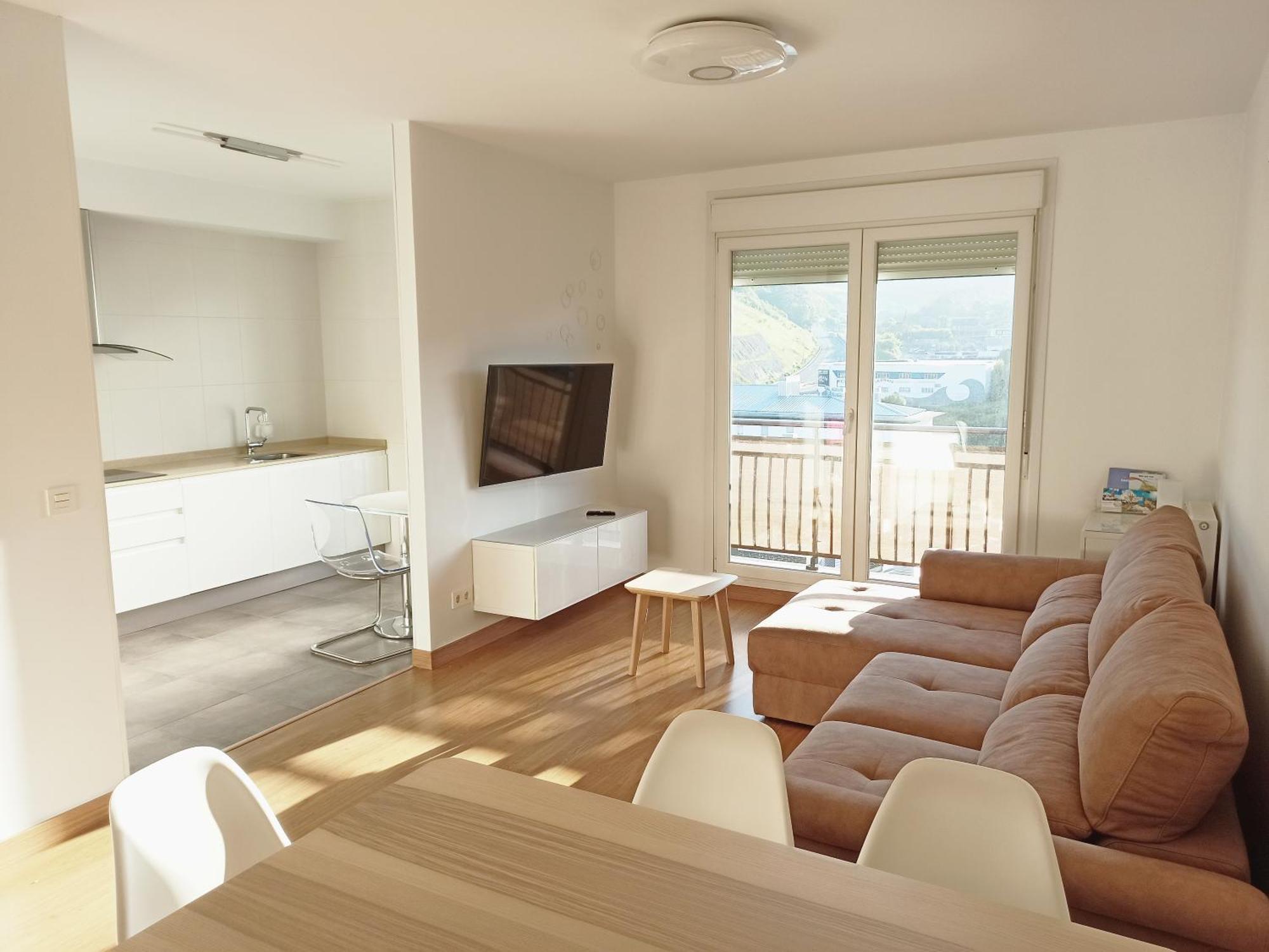 Apartamento Patxike Con Plaza De Garaje Appartement Bermeo Kamer foto